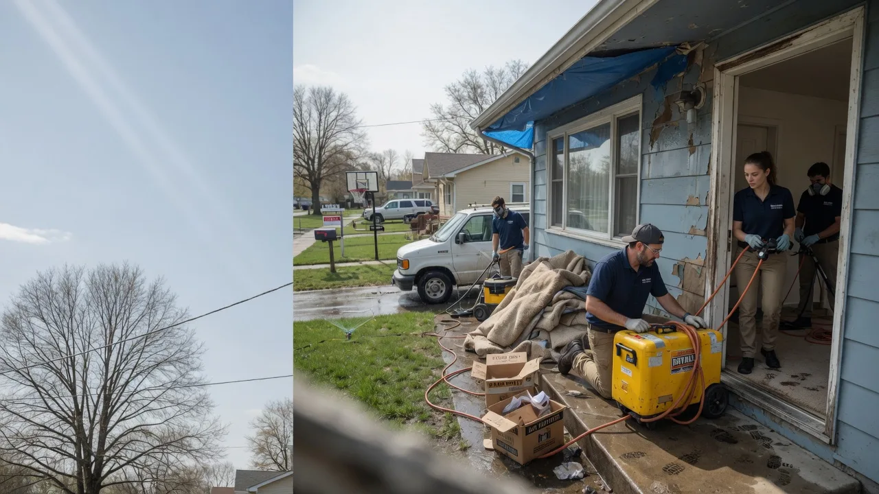Basement Flood Cleanup in Greeley, KS near me